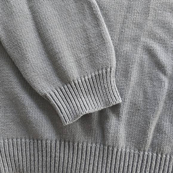 Eddie Bauer Sweater Men Sz L Green  Long Sleeve Crew Neck Knit Gorpcore - Picture 7 of 12